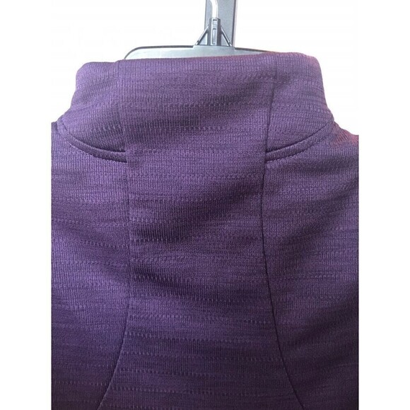 North End Jogger jacket fitted deep purple size small - Picture 5 of 6